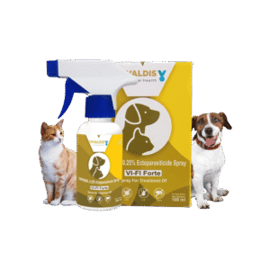 Vivaldis VI-FI Forte Flea & Tick Pet Spray (for Dogs & Cats) - 100 ml