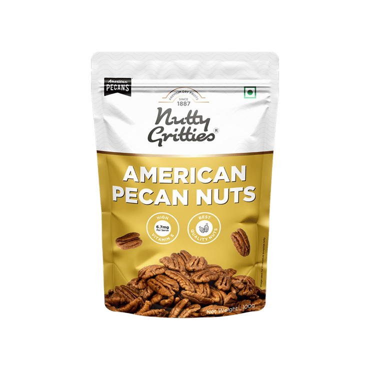 Nutty Gritties American Pecan Nuts - 100 g