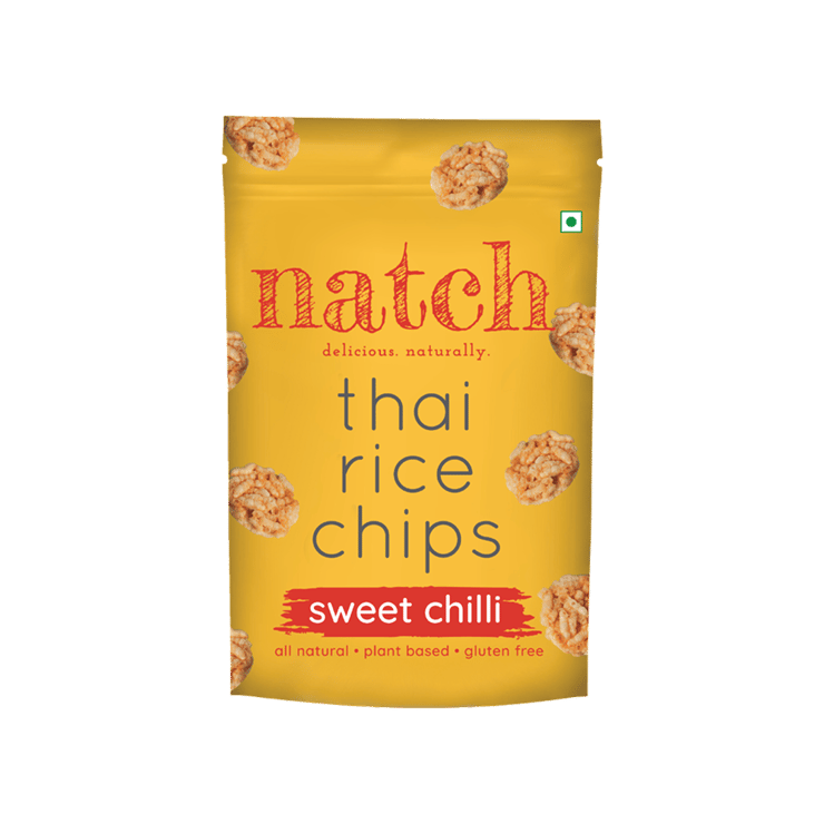Natch Thai Rice Crisps - 100 g