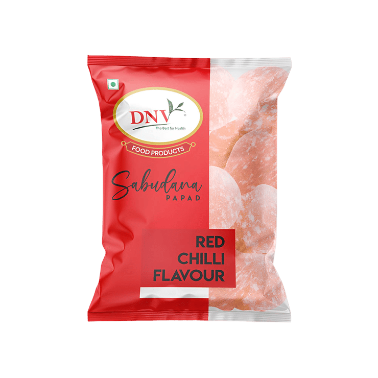 DNV Red Chilli Sabudana Papad - 70 g