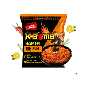 Too Yumm K-Bomb Ramen Tom Yum Instant Noodles Veg - 80 g