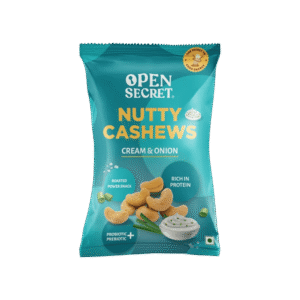 Open Secret Cream & Onion Flavoured Cashew - 23 g