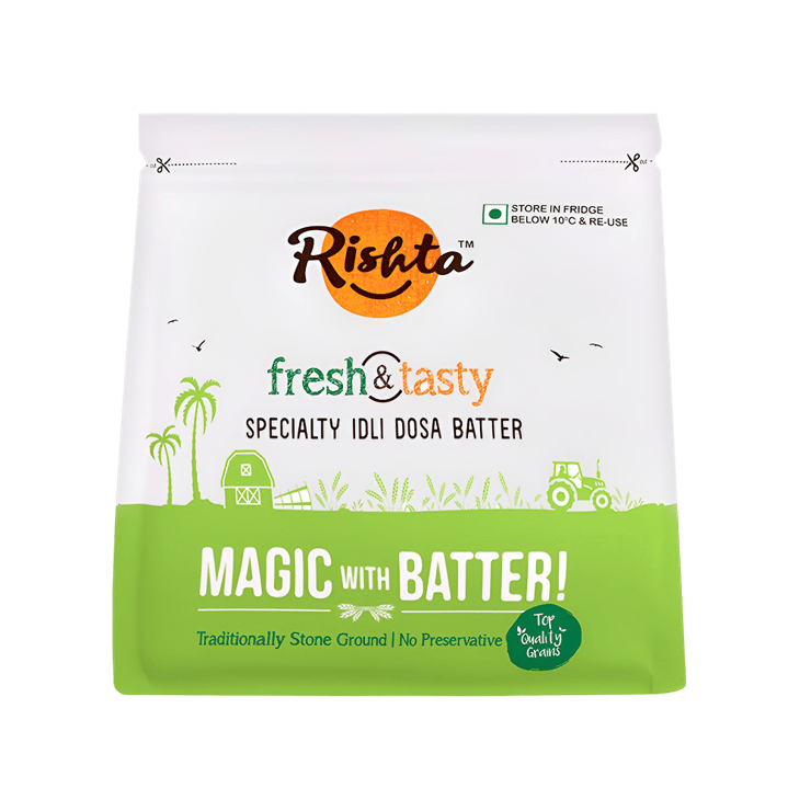 Rishta Fresh & Tasty Idli & Dosa Batter - 1 kg