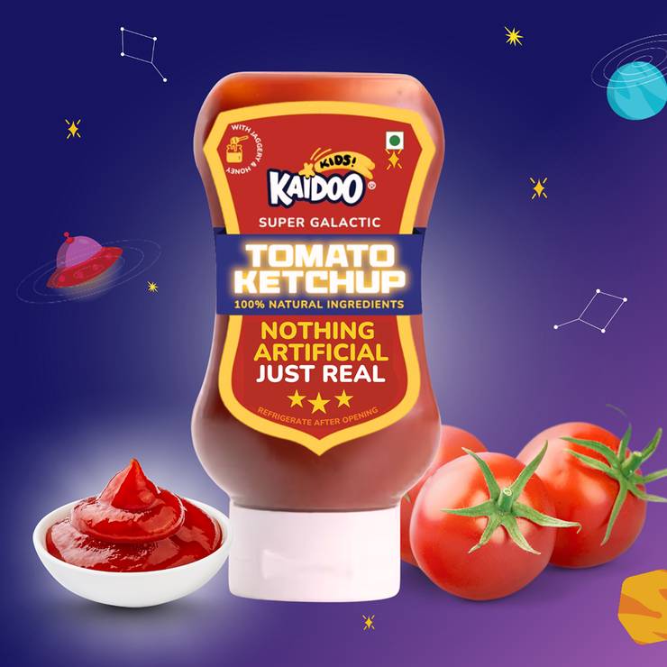 Kaidoo Tomato Ketchup for Kids - 330 g