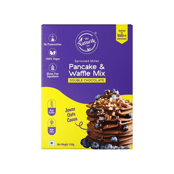 THE NATURIK CO Waffle & Pancake Mix - 150 g