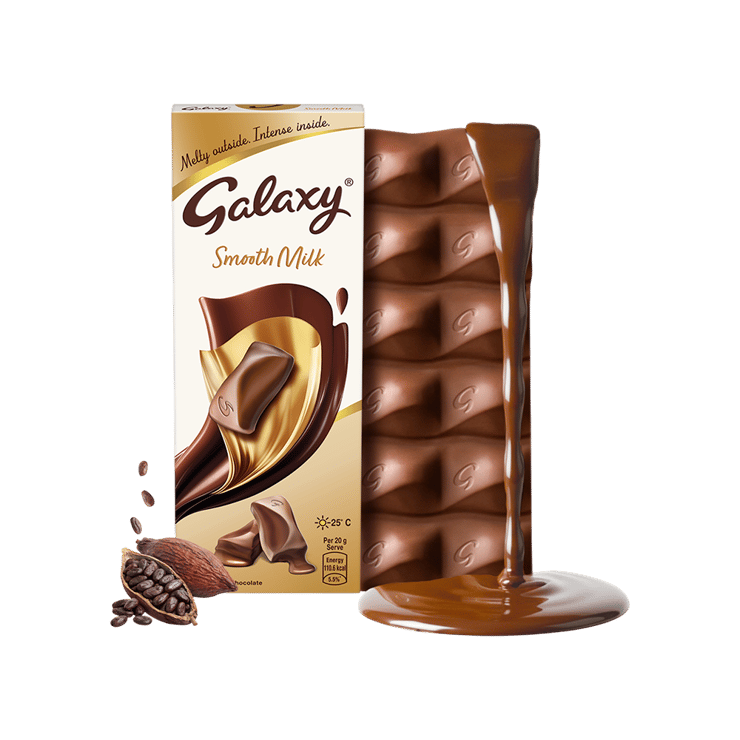 Galaxy Smooth Milk Chocolate Bar with Goodness of Milk & Cocoa - 56 g