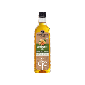 Conscious Food Groundnut Oil - 500 ml