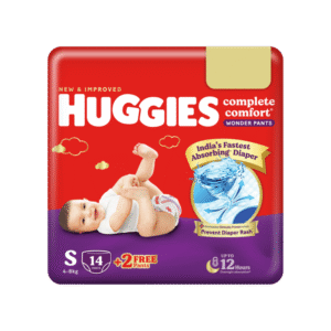Huggies Wonder Baby Diaper (Pants, S, 4-8 kg)