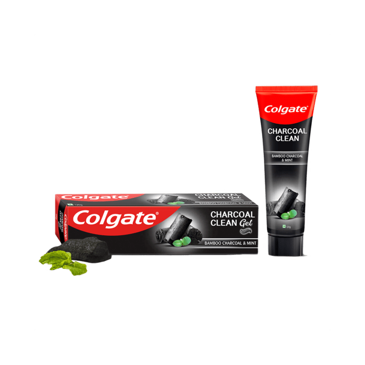 Colgate Charcoal Clean Toothpaste (Bamboo Charcoal & Mint) - 120 g