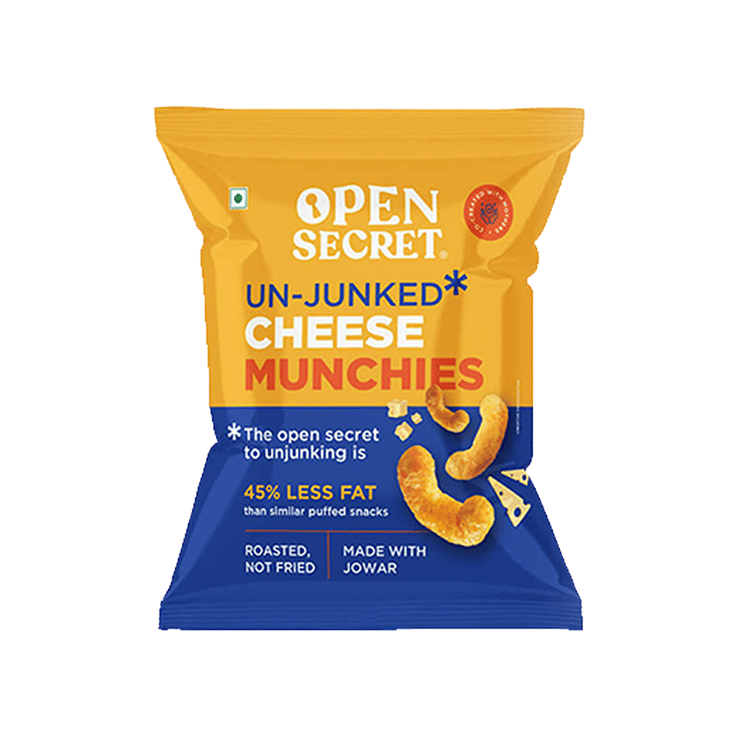 Open Secret Un-Junked Cheese Puff - 75 g