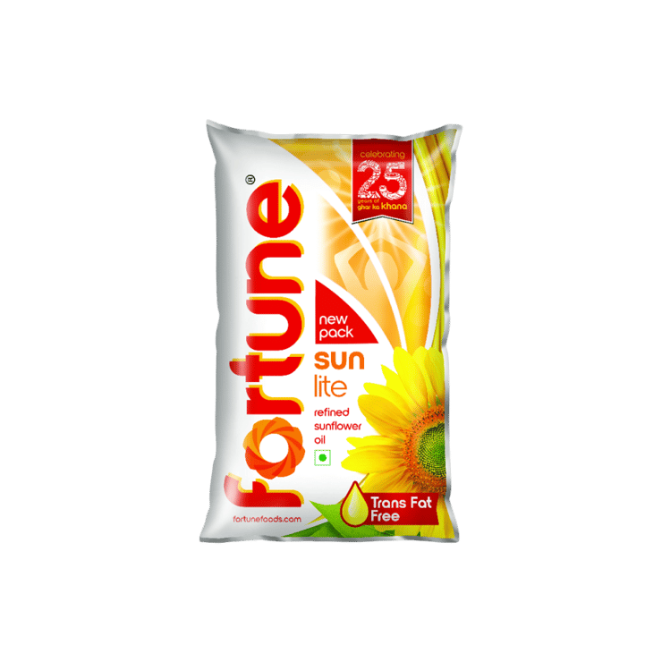 Fortune Sunlite Refined Sunflower Oil (800 g) - 800 g
