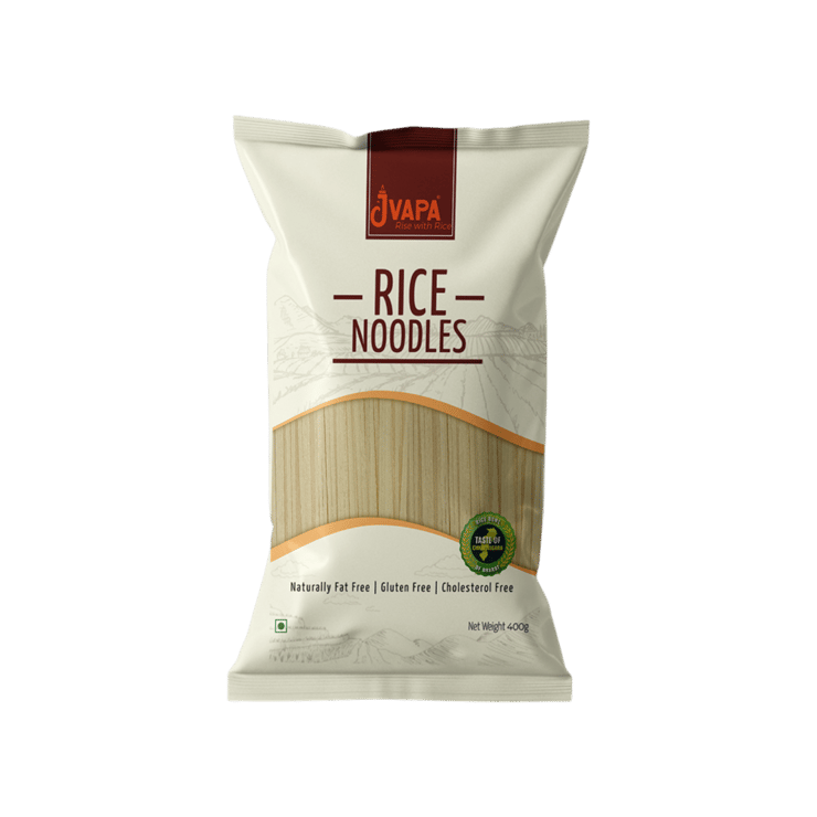 Jvapa Rice Hakka Noodles - 400 g