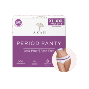 Azah Leak Proof Period Panty - 1 pack (4 pieces)