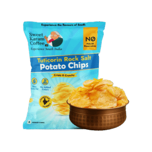 Sweet Karam Coffee Tuticorin Rock Salt Potato Chips - 60 g