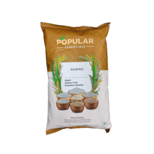 Popular Essentials Bullet Surti Kolam Rice (Raw) (Long Grain) - 1 kg