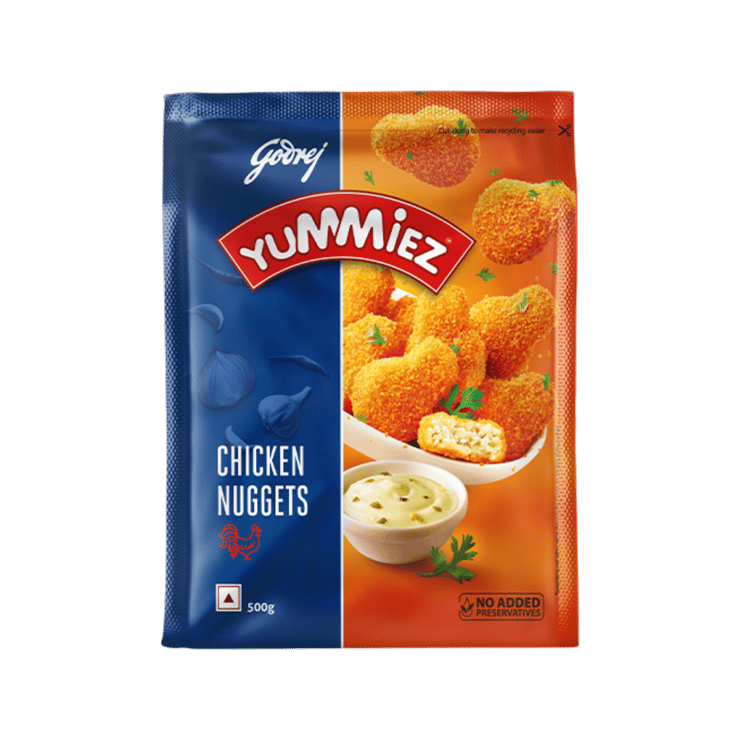 Godrej Yummiez Chicken Nuggets - 500 g