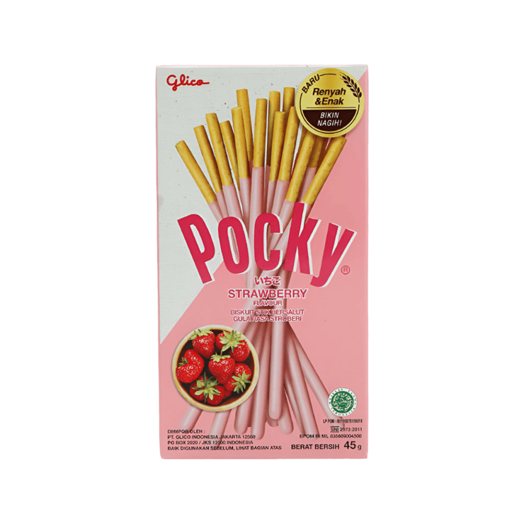 Pocky Strawberry Flavour Biscuit Sticks