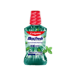 Colgate MaxFresh Fresh Mint Plax Mouthwash (250 ml) - 250 ml
