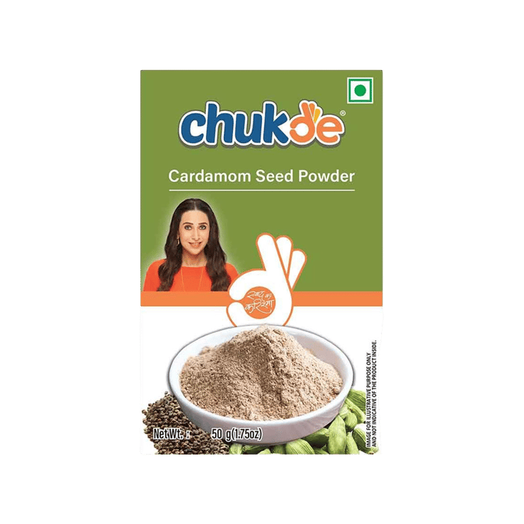 Chukde Green Cardamom Powder - 50 g