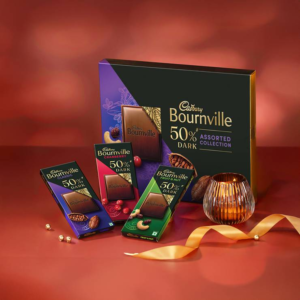 Cadbury Bournville Assorted Collection Dark Chocolate Gift Pack - 228 g