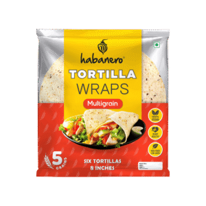 Habanero Multigrain Tortilla Wraps - 6 pieces