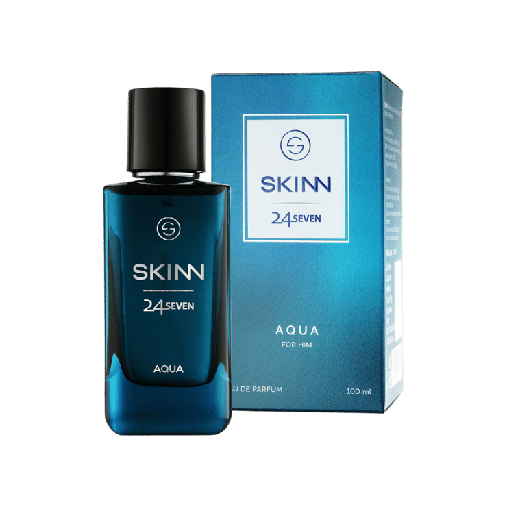 Skinn by Titan 24 Seven Men's Eau de Parfum (Aqua) - 100 ml