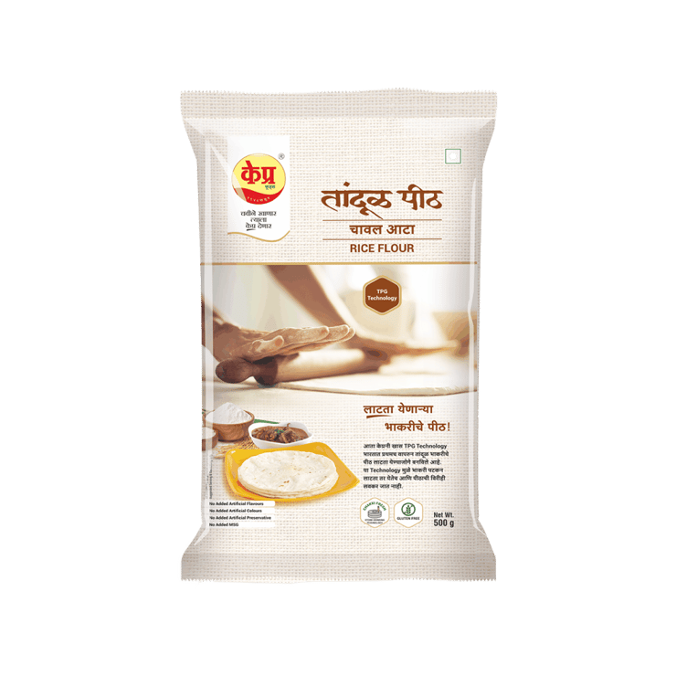 K-Pra Tandul Bhakari Peeth Rice Flour - 500 g
