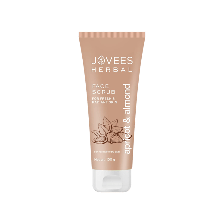 Jovees Herbal Apricot & Almond Face Scrub - 100 g