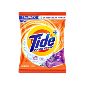 Tide Double Power Detergent Powder (Lavender Fresh) - 2 kg