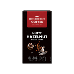 Colombian Brew Coffee Hazelnut Instant Coffee - 20 x 2 g