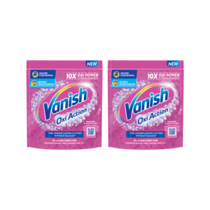 Vanish Oxi Action Fabric Stain Remover 400 g - Pack of 2 - 2 x 400 g