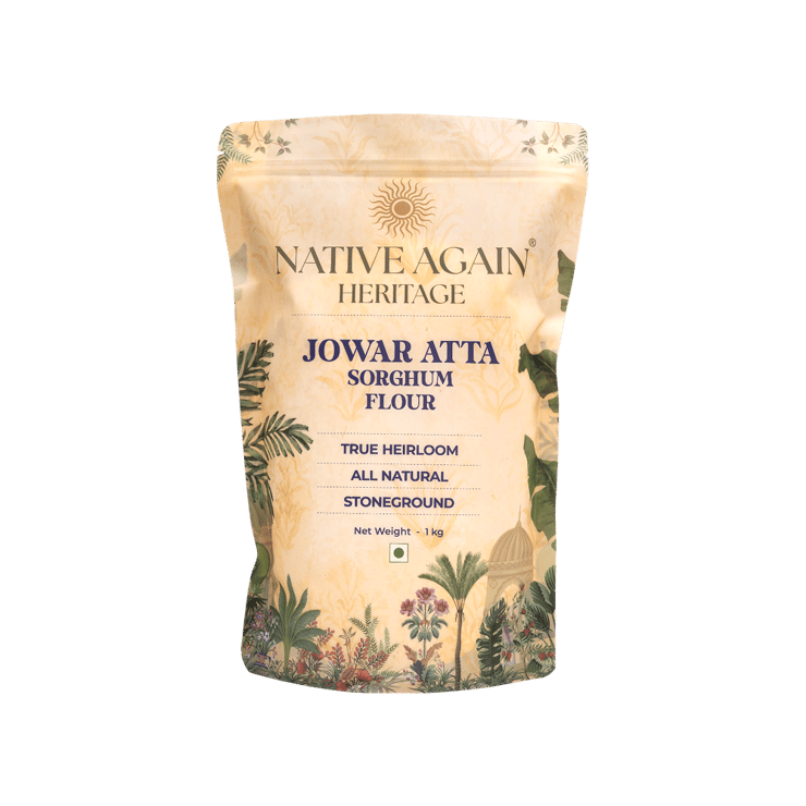 Native Again Heritage Sorghum Jowar Flour - 1 kg
