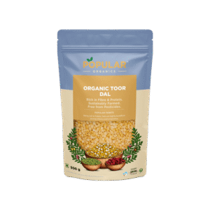 Popular Organics - Organic Arhar Dal - 500 g