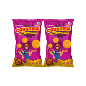 Cornitos Crusties Puffs Honey Chilli Potato Flavour - Pack of 2 - 2 x 52 g