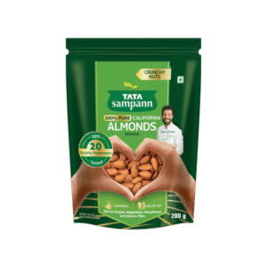 Tata Sampann Pure California Almonds (Hirave Badam) - 200 g