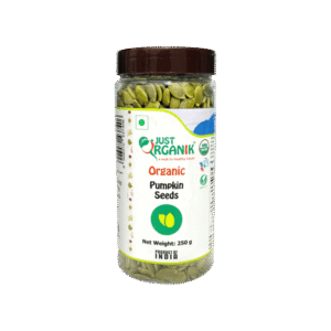 Just Organik Organic Pumpkin Seeds - 250 g