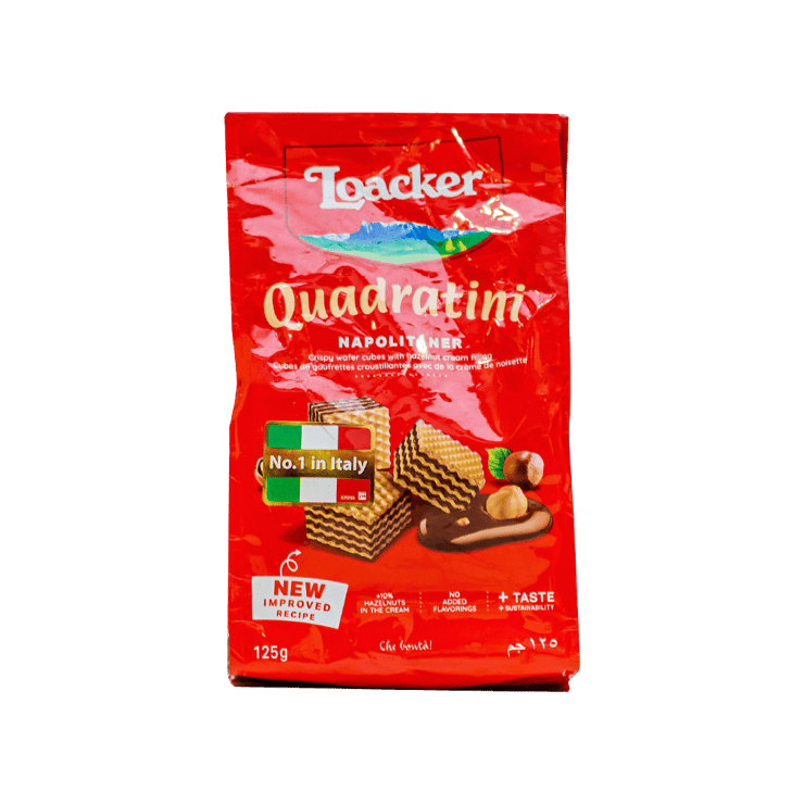 Loacker Quadratini Napolitaner Wafers