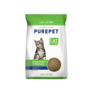 PurePet Odor Control Lavender Cat Litter - 10 kg