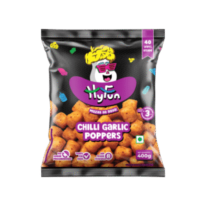 HyFun Chilli Garlic Poppers Nuggets - 400 g