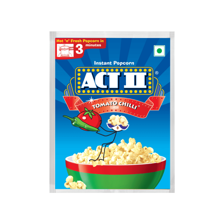 Act II Instant Popcorn - Tomato Chilli - 59 g