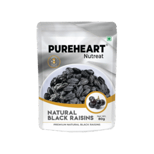 Pureheart Nutreat Premium Natural Black Raisins - 80 g