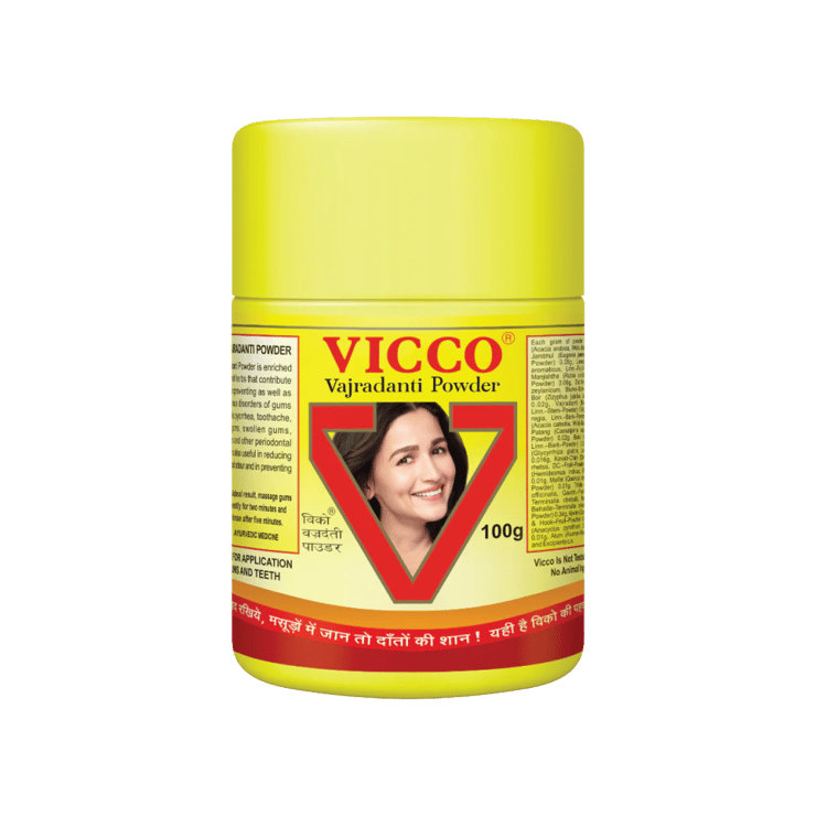 Vicco Vajradanti Ayurvedic Tooth Powder - 50 g