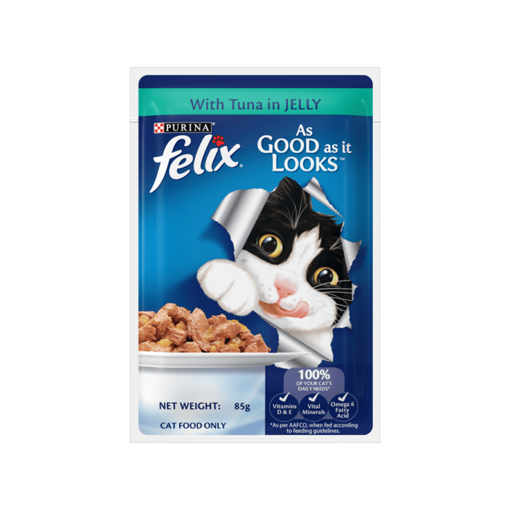 Felix Tuna with Jelly Adult Wet Wet Cat Food - 85 g