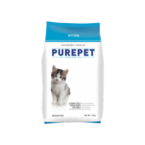 PurePet Ocean Fish Kitten(1-12 Months)Cat Dry Food - 1.2 kg