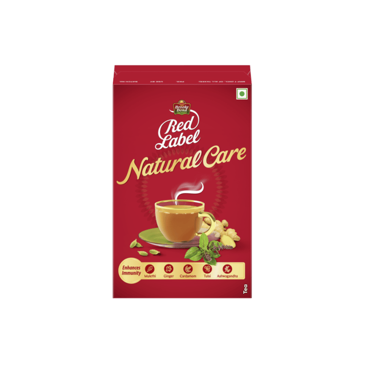 Brooke Bond Red Label Natural Care Tea (Carton) - 500 g