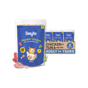 Smylo Chicken, Tuna & Rosemary Wet Cat Food - 560 g