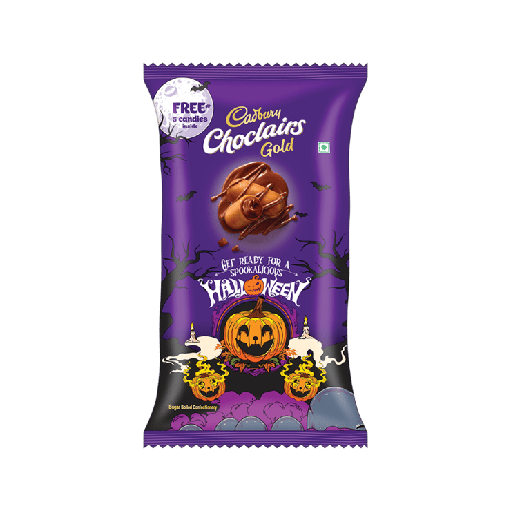 Cadbury Choclairs Gold Candy - 105 x 5 g