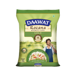 Daawat Rozana Gold Basmati Rice (Extra Long Grain) - 1 kg