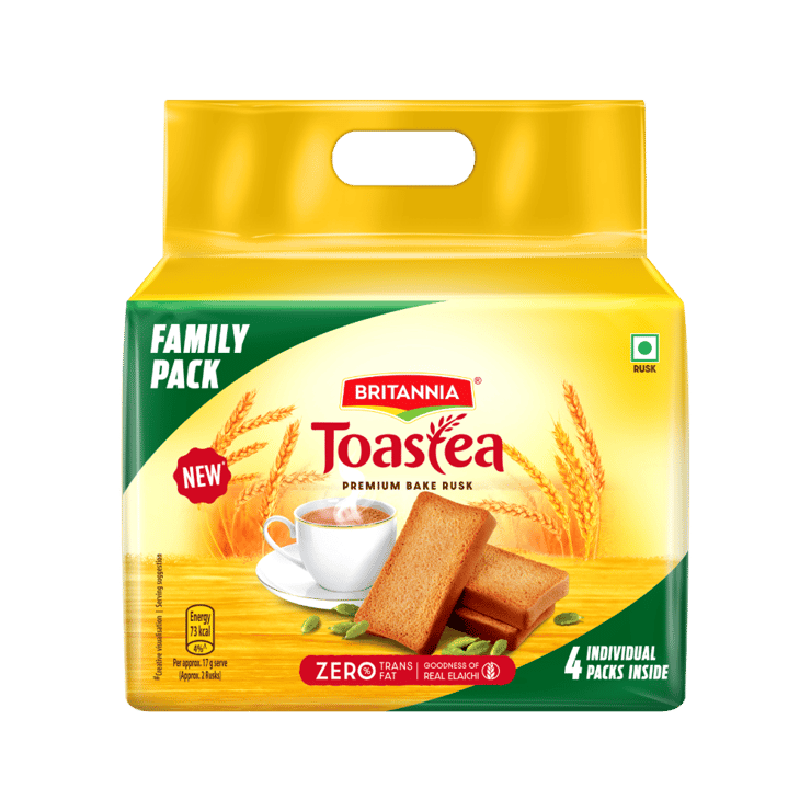 Britannia Toastea Premium Bake Rusk (1 kg) - 1 kg