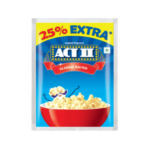 Act II Classic Salted Popcorn - Instant - 120 g